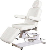 Кушетка косметологическая электрическая стационарная, кресло-кушетка для косметологии BS-3705-белая