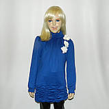 Плаття для дівчинки. Туніка з довгим рукавом 6-10 років, фото 2