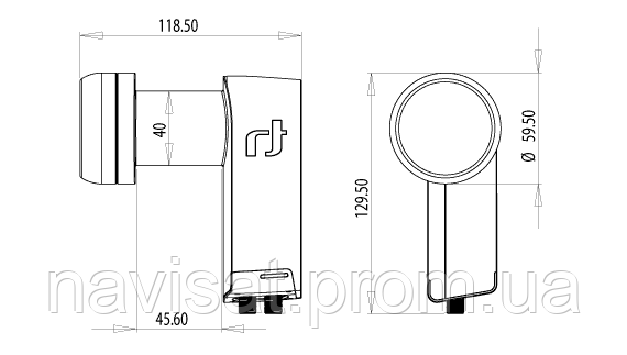 Конвертор Inverto IDLB-TWNL40-ULTRA-OPP - фото 3 - id-p5300327