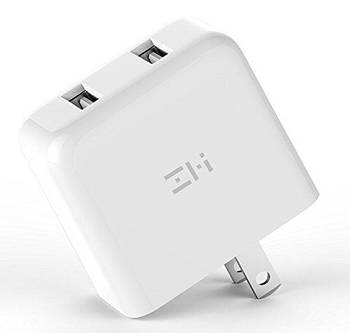 Зарядний ZMI HA622 Dual USB Quick Charger Kit Білий