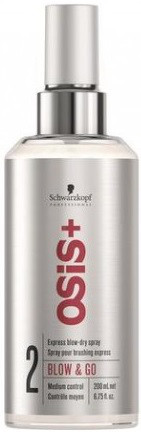 Акція !!! Експрес-спрей для об'єму Schwarzkopf Professional Osis+ Blow & Go Thick 200 мл