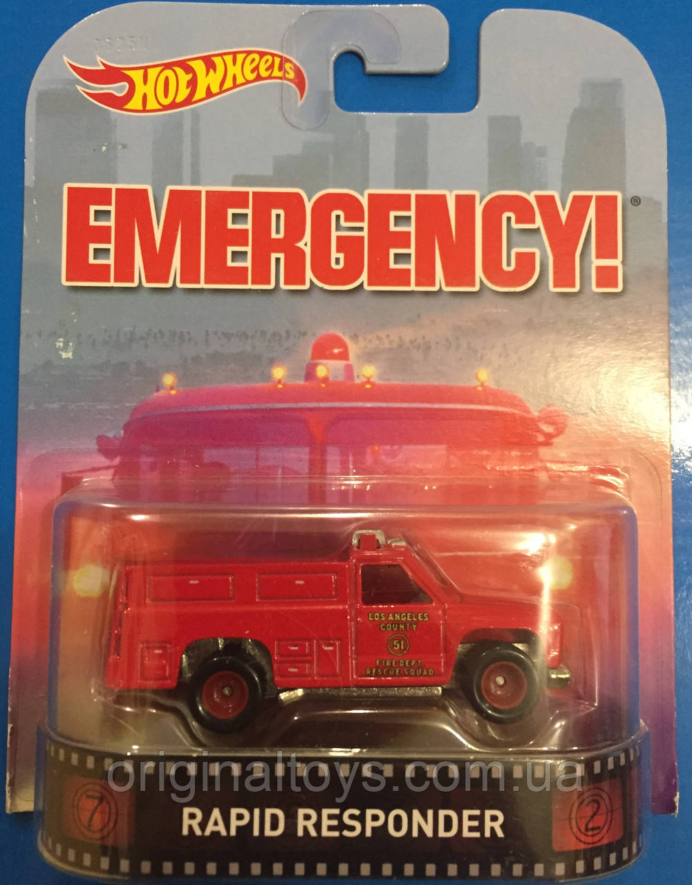 Колекційна машинка Hot Wheels Rapid Responder