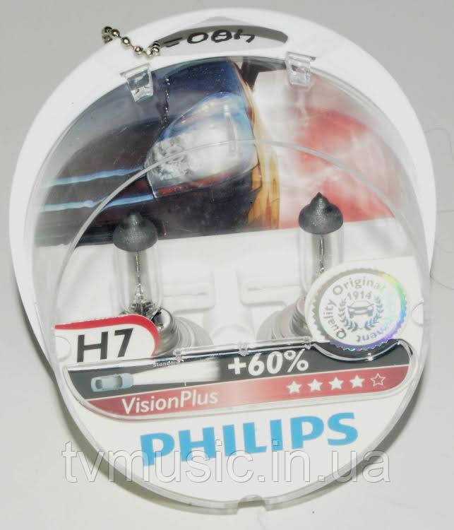 Лампа галогенна Philips VisionPlus H7 (12972VPS2)