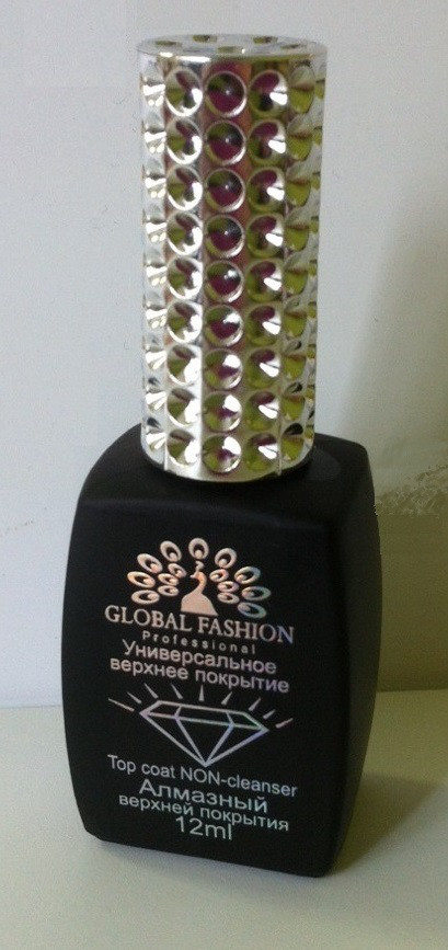 Топ для гель-лаку Global Fashion "Алмазний" (без липкого шару) 12 мл.