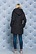 Куртка жіноча чорна демисезон, фото 5