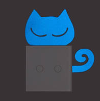 Світна наклейка на вимикач "Кіт"