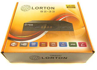 LORTON S2-33 HD ресивер + безплатна прошивка!