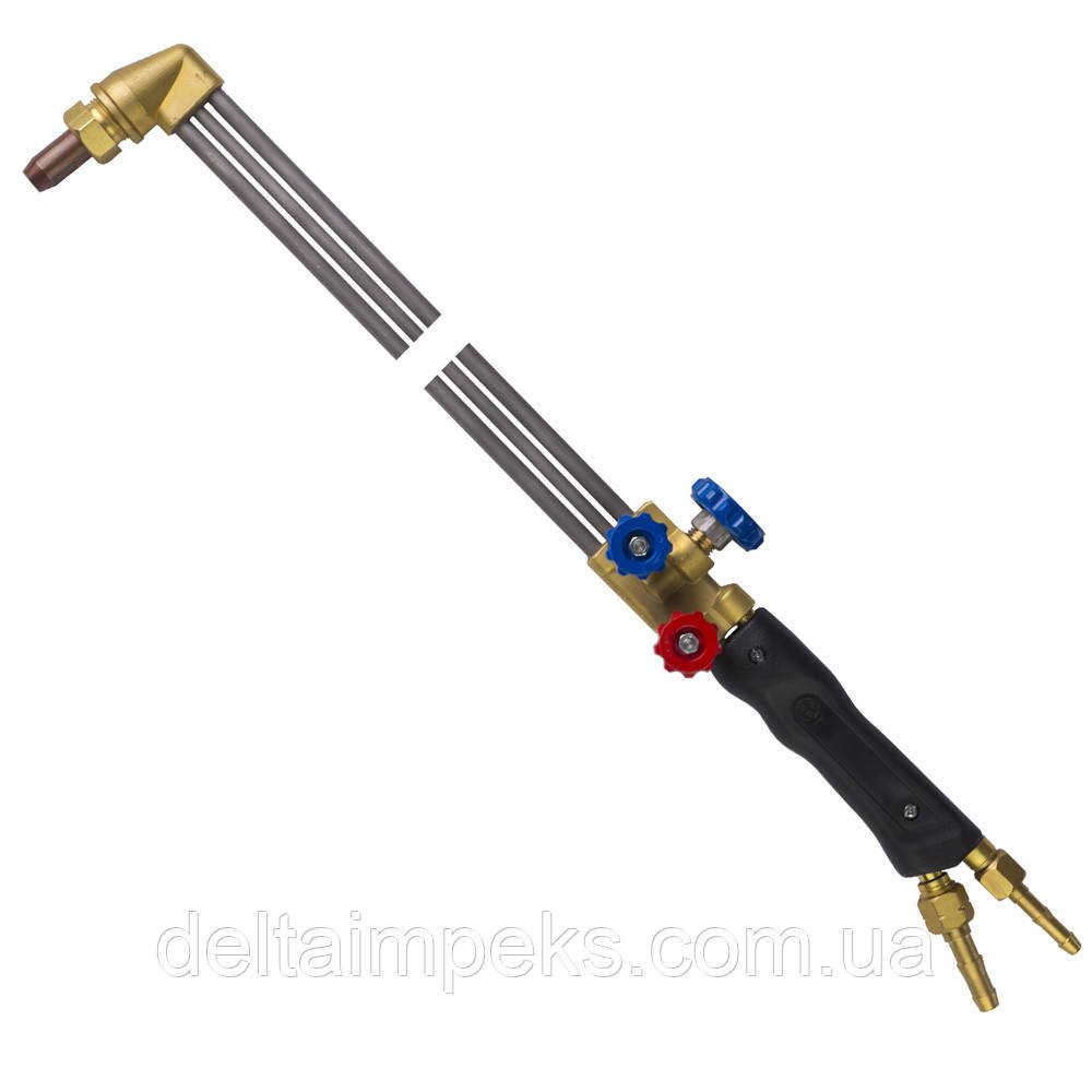 Газовий різак 362 У Р3 ДОНМЕТ, 882мм з вентилем трехтрубный з внутрісопловим змішуванням