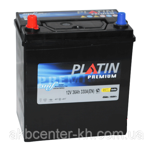 Автомобільний акумулятор PLATIN Premium JP 6CT- 36 Aз 330A L SMF