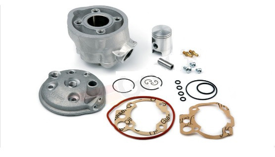 Циліндр у зборі для мотоциклів 70 см3 Aprilia Yamaha Malaguti Beta Rieju Peugeot MBK HM Husqvarna
