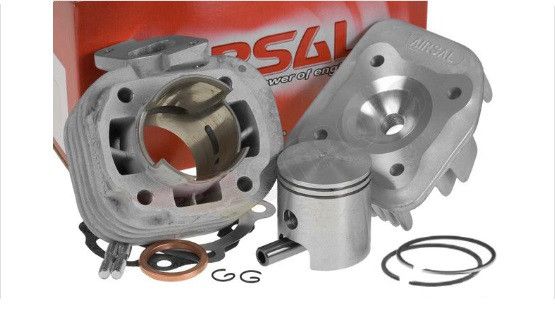 Циліндр у зборі для скутерів 70cm3 Adly Aeon Aprilia Baccari Benelli Benzer CPI Ferro Kingway Malaguti MBK Rex