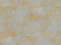 Expona Commercial Stone and Abstract PUR 5096 Distressed Gold Plate, виниловая плитка клеевая Polyflor