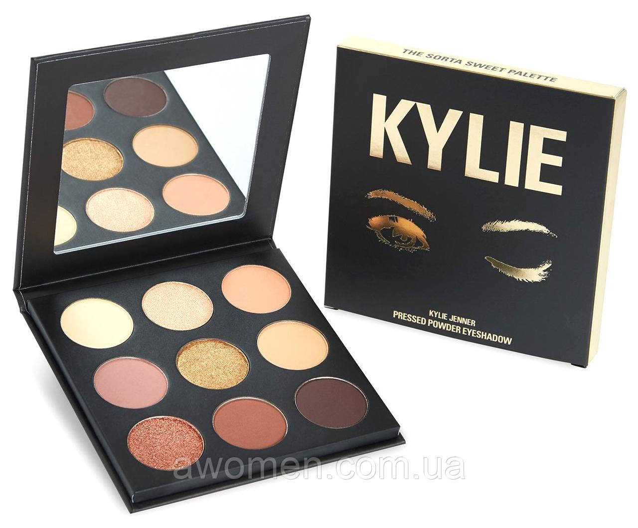 Тіні для очей Kylie THE SORTA SWEET PALETTE (9 кольорів)