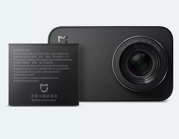 Батарея Xiaomi Mijia Camera Mini 4K NQD4008CN Чорний (RLDC01FM)