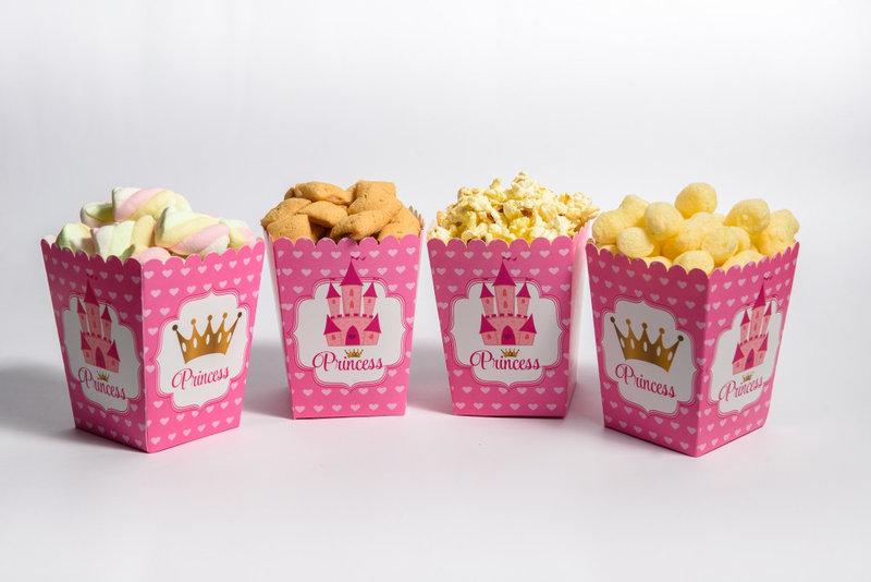 Коробочки для солодощів "Принцеси сердечка" 5 шт./пач.