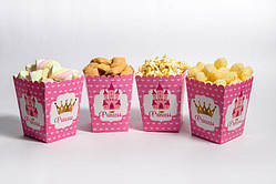 Коробочки для солодощів "Принцеси сердечка" 5 шт./пач.