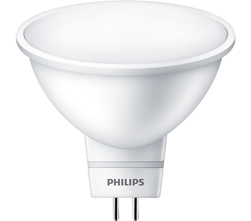 Лампа світлодіодна LED spot 3-35W 120D 6500 K 220 V GU5.3 PHILIPS