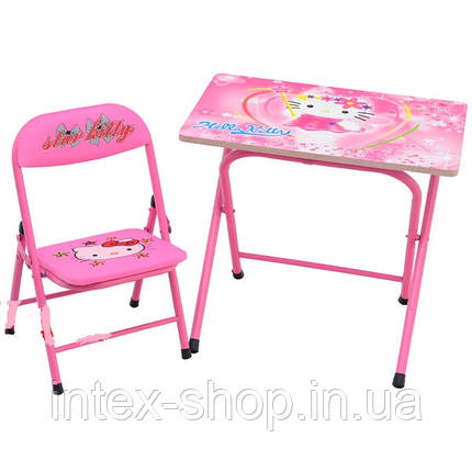 Дитяча парта — столик зі стільчиком DT 18-11 Hello Kitty, фото 1