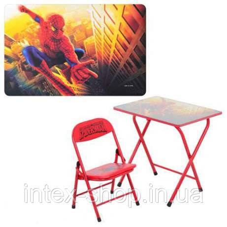 Дитяча парта — столик зі стільчиком DT 18-12 Spider — man
