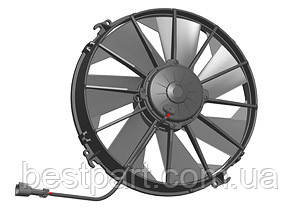 Вентилятор Spal 12V, витяжний, VA01-AP76/LL-89A, фото 1