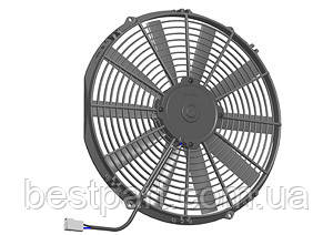 Вентилятор Spal 12V, штовхальний, VA08-AP10/C-23S, фото 1