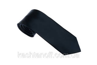 Темно-синій однотонний краватку