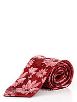 Шовкова краватка з квітковим принтом