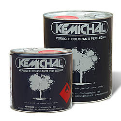 Лак для дерева поліуретановий OPV203G10+C312I для зовнішніх робіт KEMICHAL (Італія) матовий (5 л + 2.5 л)