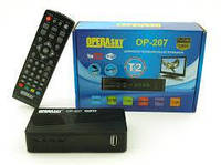 TV тюнер Т2 приемник для цифрового ТВ, DVB-Т2 OP-207 Operasky, тв тюнер, т2 приставка 12 Вольт для автомобиля