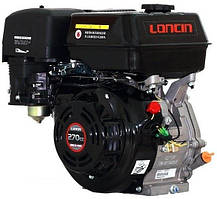 Двигун бензиновий LONCIN G270F (9 л.с., шпона)