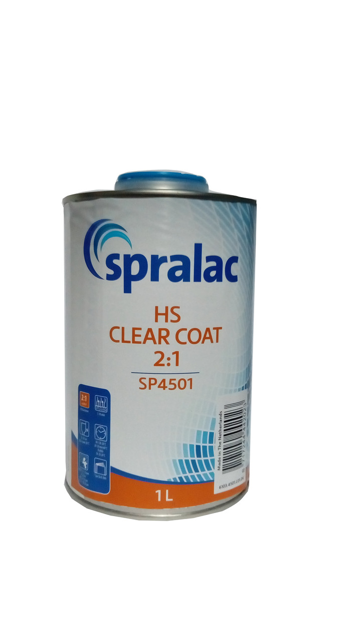 Spralac SP 4501 HS 2:1 лак 1л +затверджувач SP 2501 0,5 л