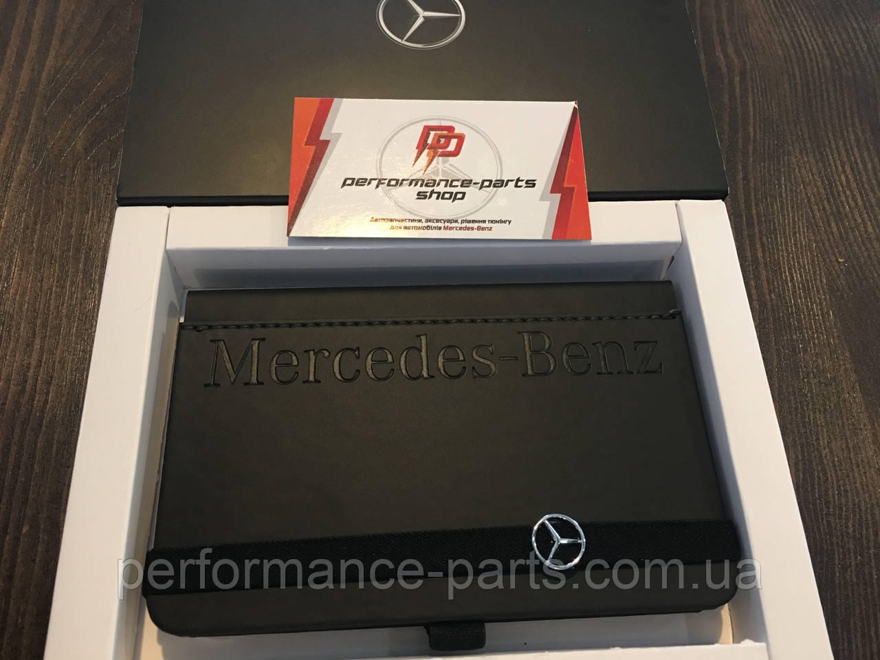 Нотатник Mercedes-Benz Collection Lnybook A6, B66953636. Оригінал. Чорного кольору