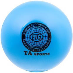 М'яч для художньої гімнастики, д-19см. Колір блакитний, TA Sport.