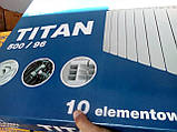 Радіатор біметалевий Titan 500/96, Польща, фото 5