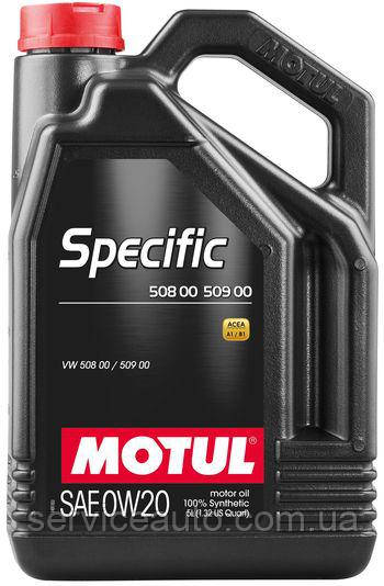 Моторна олива Motul SPECIFIC 508 00 509 00 SAE 0W20, 5L