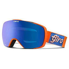 Гірськолижна маска Giro Contact Orange Лінза S3 Cobalt Blue