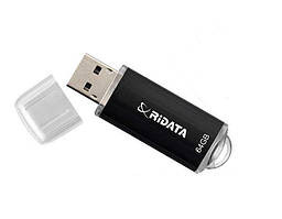 Флеш-драйв RIDATA USB Drive Jewel 64GB Black OD16