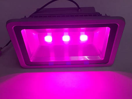 Світлодіодний фітопрожектор SL-150 150W 3LED сірий IP65 Код.59362, фото 1