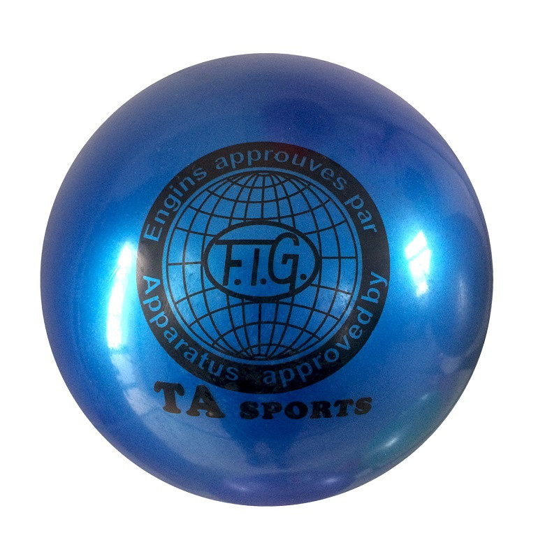 М'яч для художньої гімнастики, д-15см. Колір синій, матовий, TA Sport.