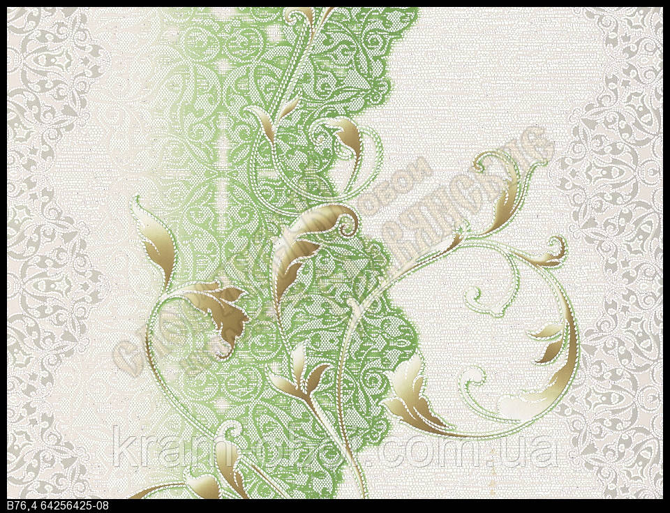 Шпалери Слов'янські Шпалери КФТБ паперові акрил 10м*0,53 9В76 Кіпр 6425-08, фото 1