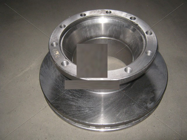 Диск гальмівний ROR LM/LMC DX195 без АБС 378x45mm, вентильований, фото 1