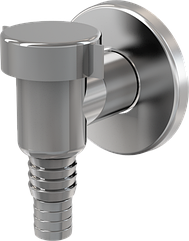 Сифон AlcaPlast для пральної машини зовнішній, хром