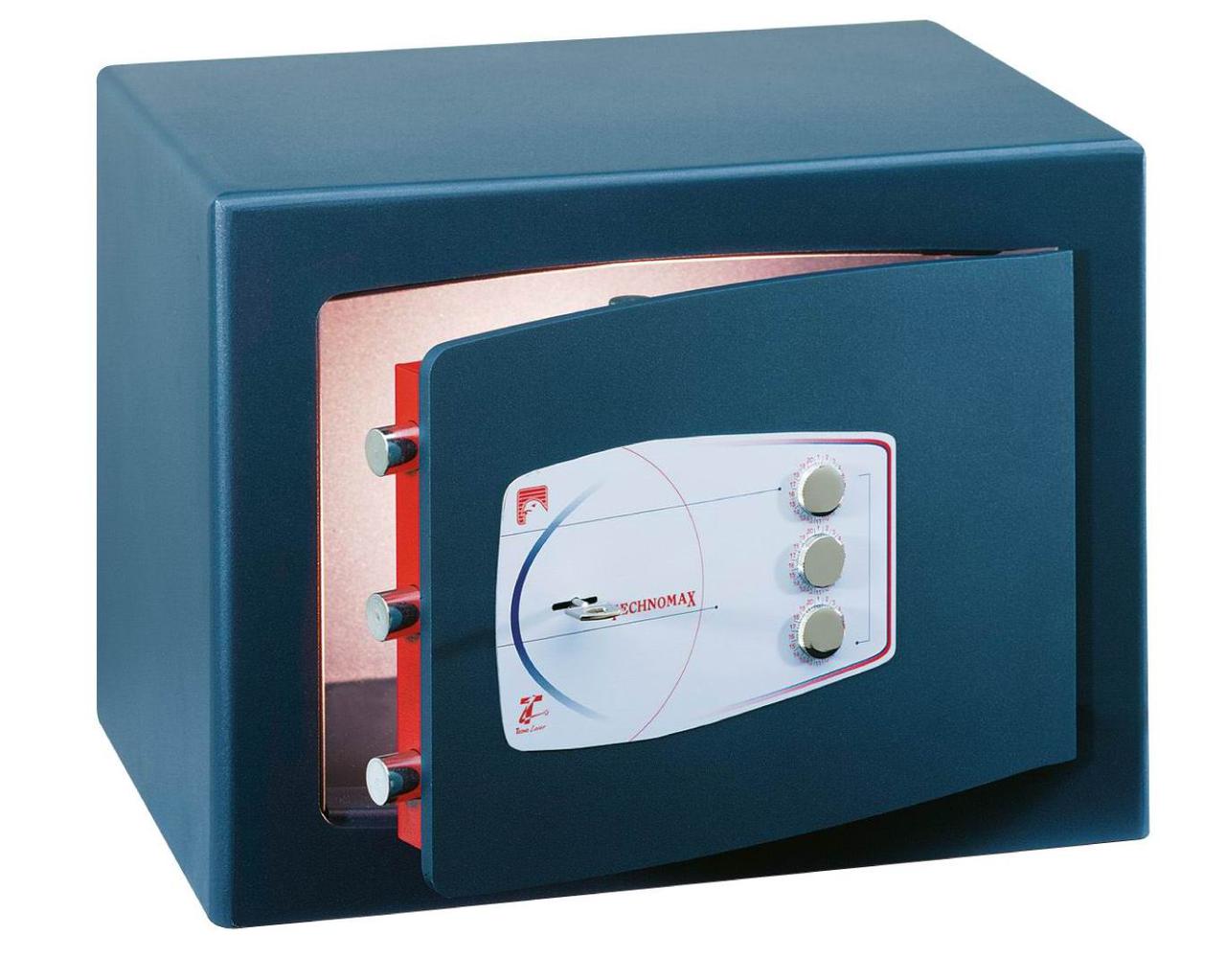 Сейф зламостійкий TECHNOMAX GMD/3 220(в)х350(ш)х300(гл). Європейська сертифікація. Замки - ключовий та механічний кодовий