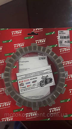 Диски фрикційні зчеплення LUCAS MCC423-8 YAMAHA Virago XV 1100 /YAMAHA WR /YAMAHA YZ 250/YAMAHA YZ 450, фото 1