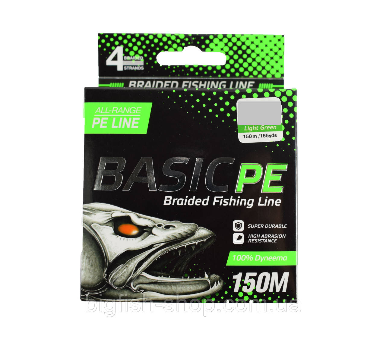 Шнур Select Basic PE 0.10 мм (салатовий)