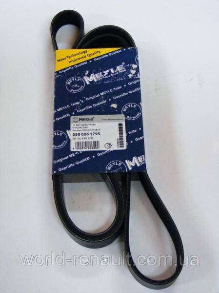 Ремень Генератора (+AC) на Рено Трафик 1.9dci+2.5dci / MEYLE 0500061795 ...