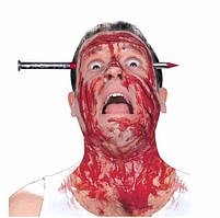 Обруч на Хелловін Цвях one size сріблястий