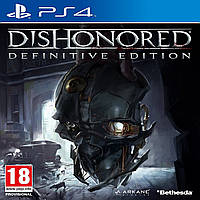 Dishonored Definitive Edition (русская версия) PS4 (Б/У)