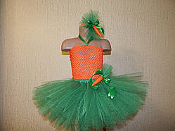 Дитячий карнавальний костюм морквинки