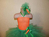 Дитячий карнавальний костюм морквинки, фото 2
